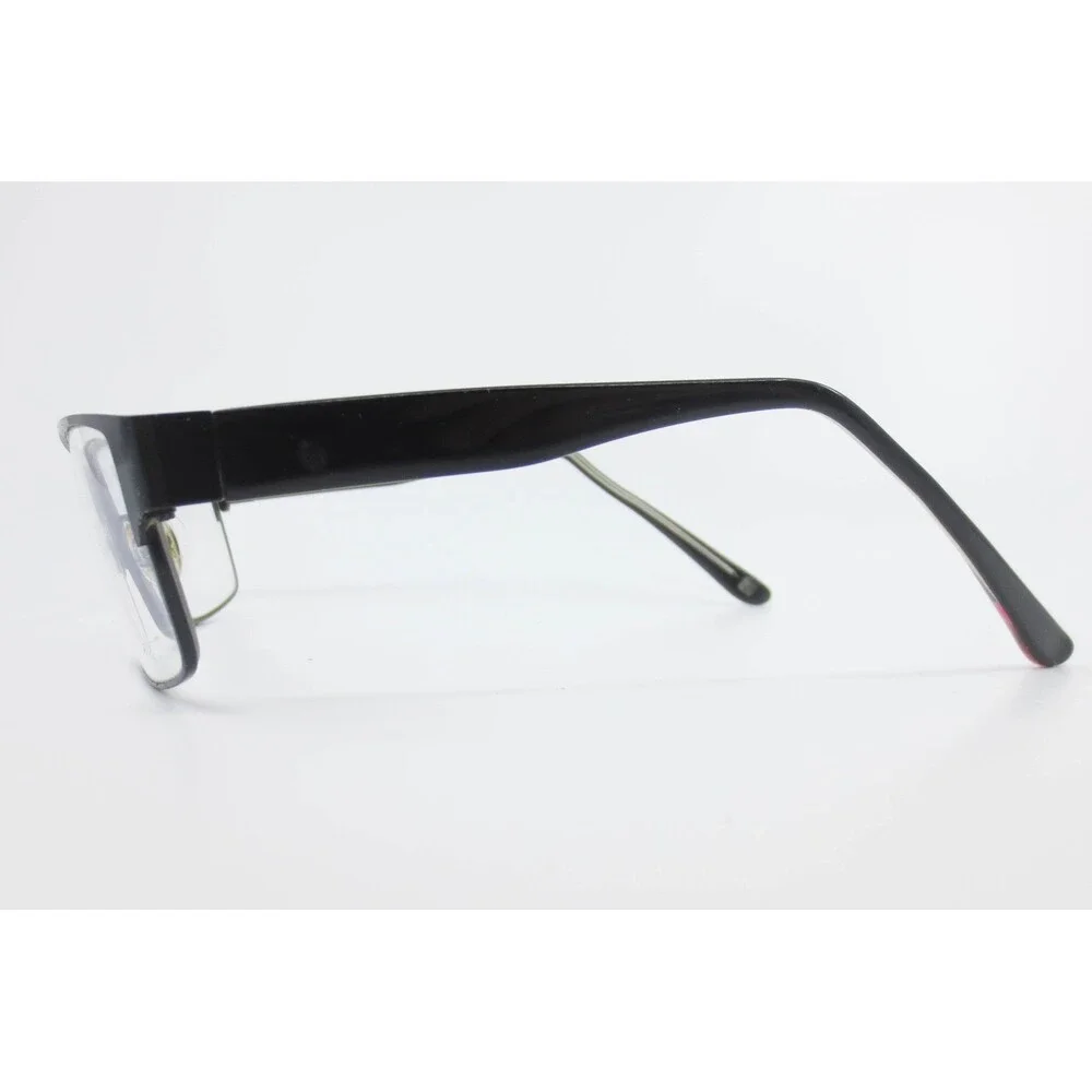 Randy Jackson Signature 1665 Black Rectangular Eyeglass Frames 57-18-145 021